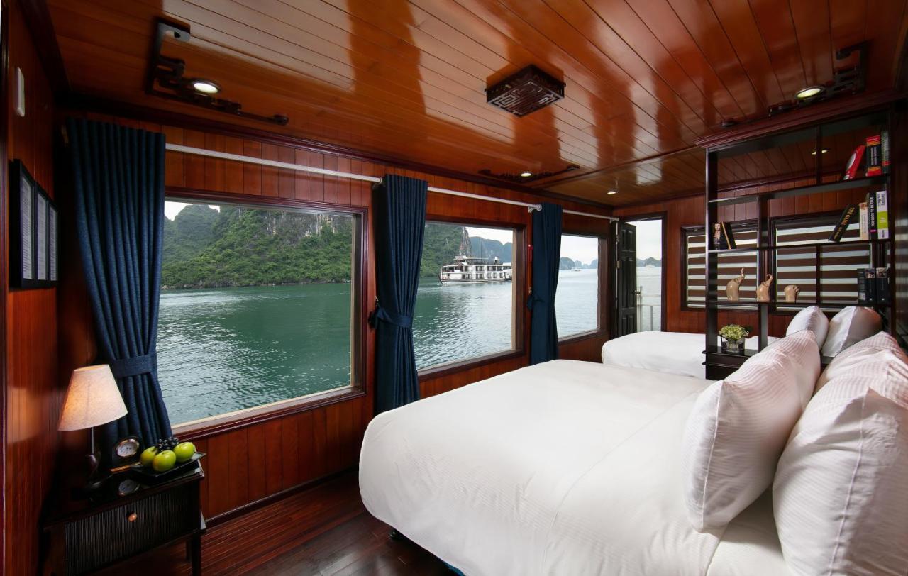 Flamingo Luxury Cruises Hotell Ha Long Exteriör bild