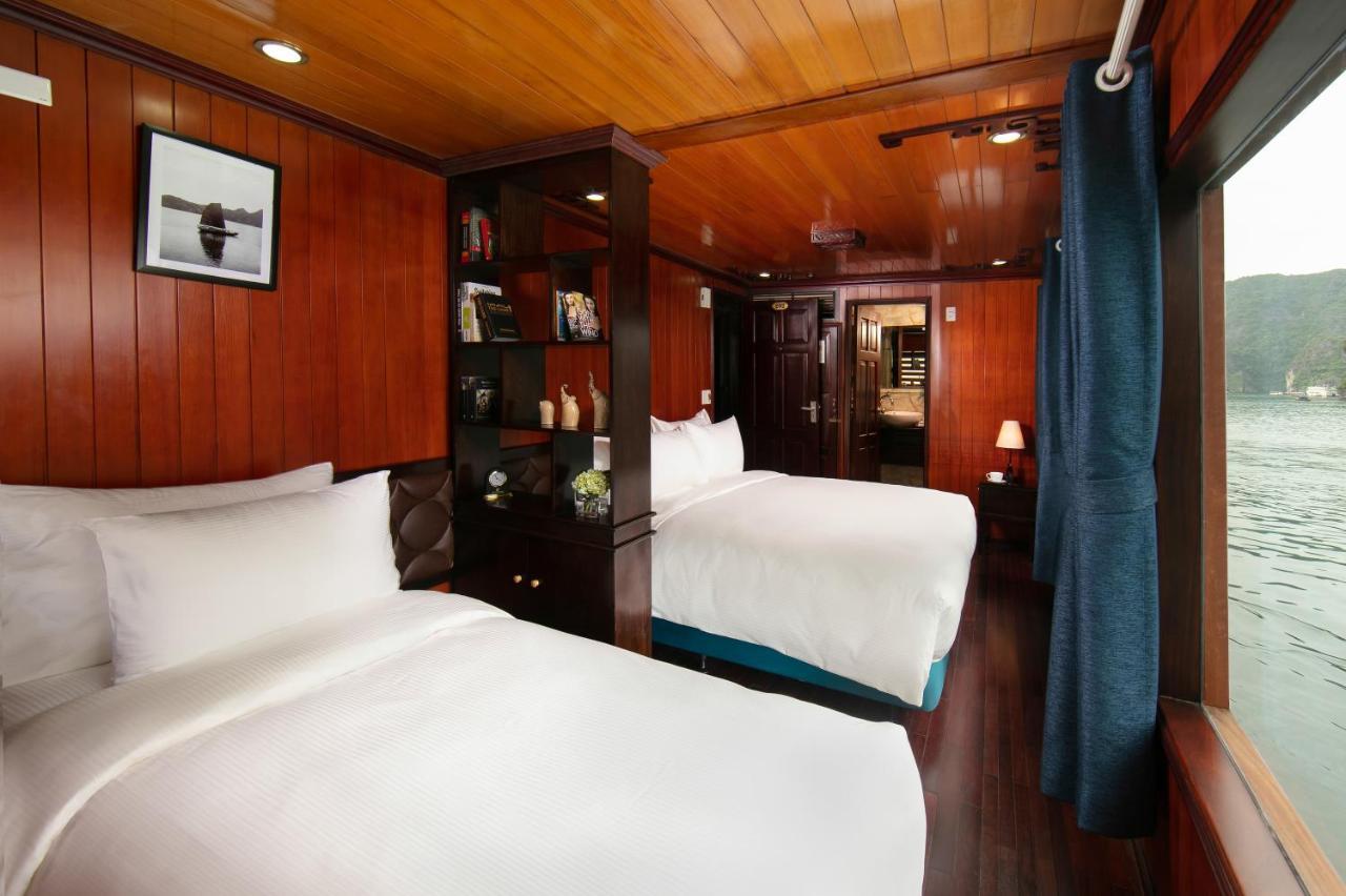 Flamingo Luxury Cruises Hotell Ha Long Exteriör bild